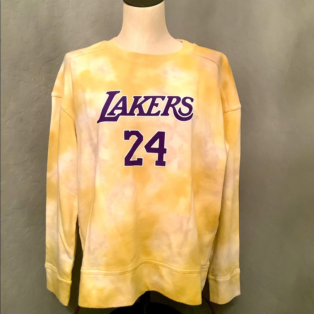 Lakers tie-dye sweater